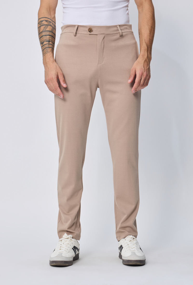 Grossiste Frilivin - Pantalon uni coupe slim
