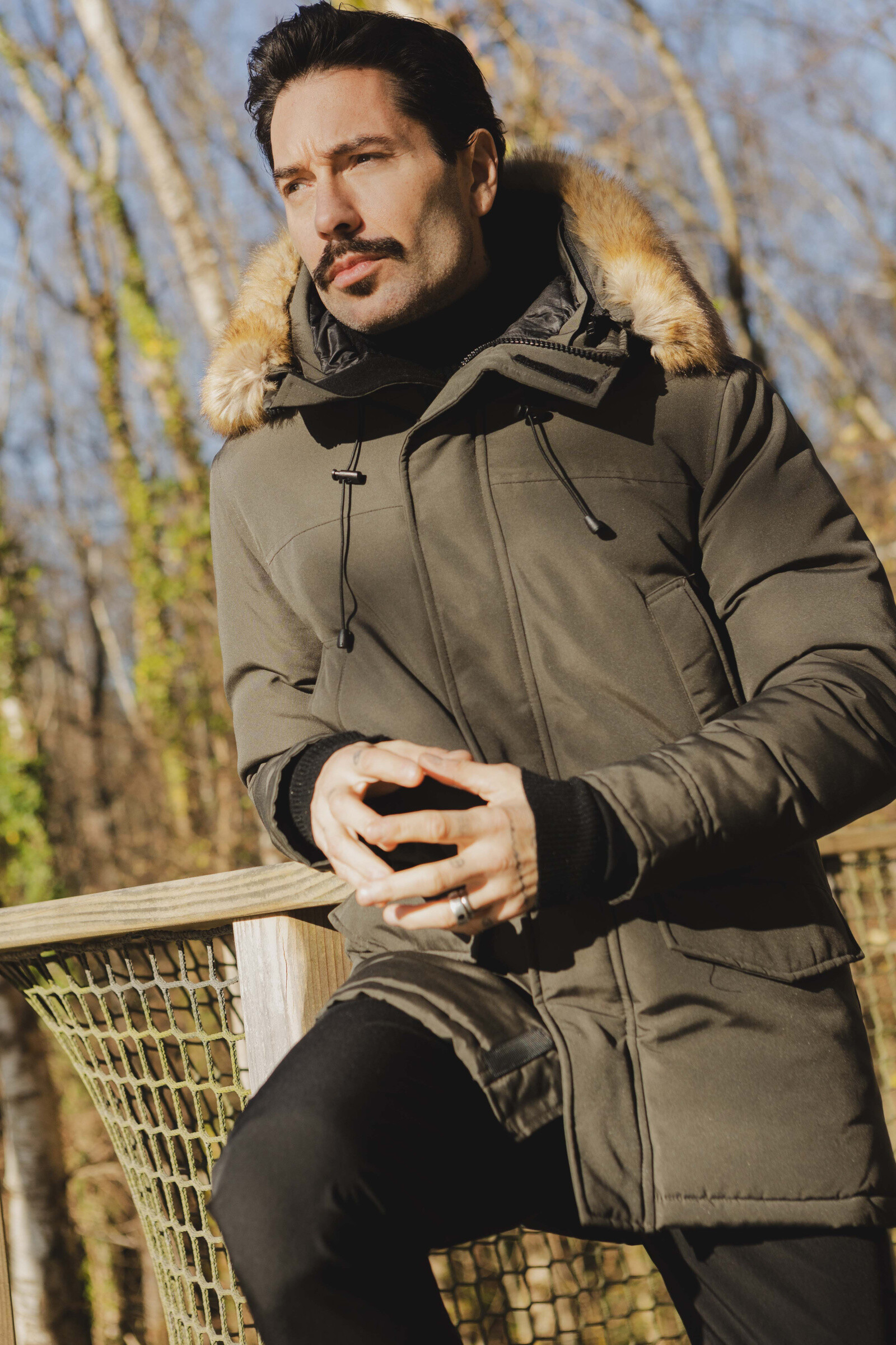 Wholesaler Frilivin - Veste parka à capuche fourrure