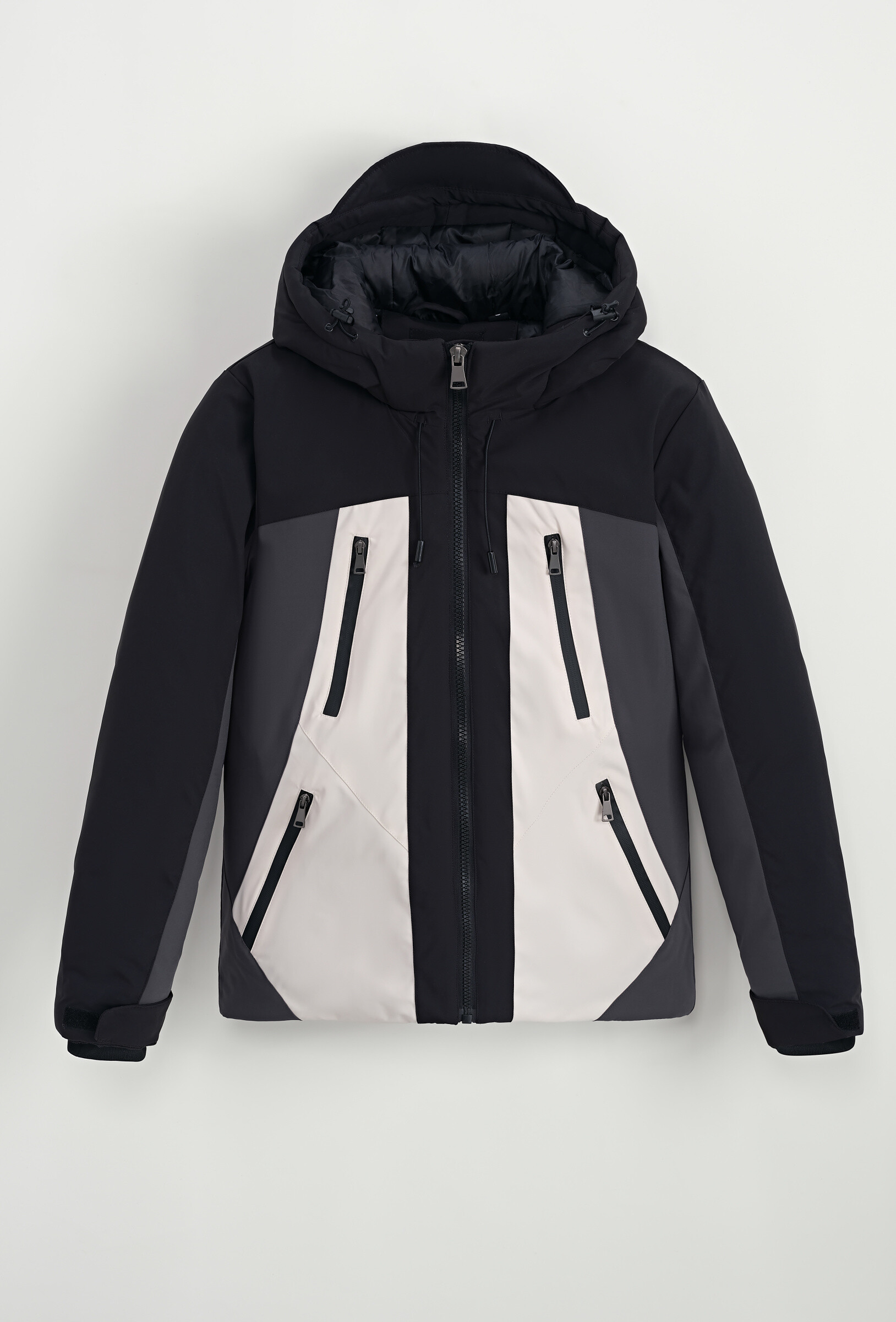 Wholesaler Frilivin - Bi-color hooded parka