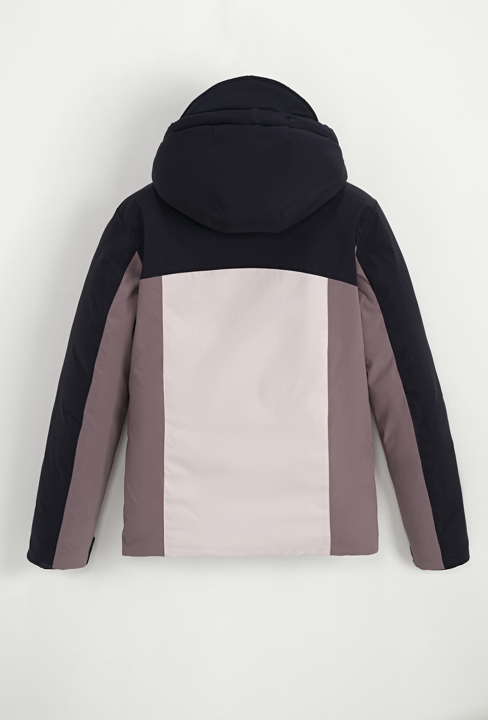 Parka bi color à capuche - Beige - 5 - grand format