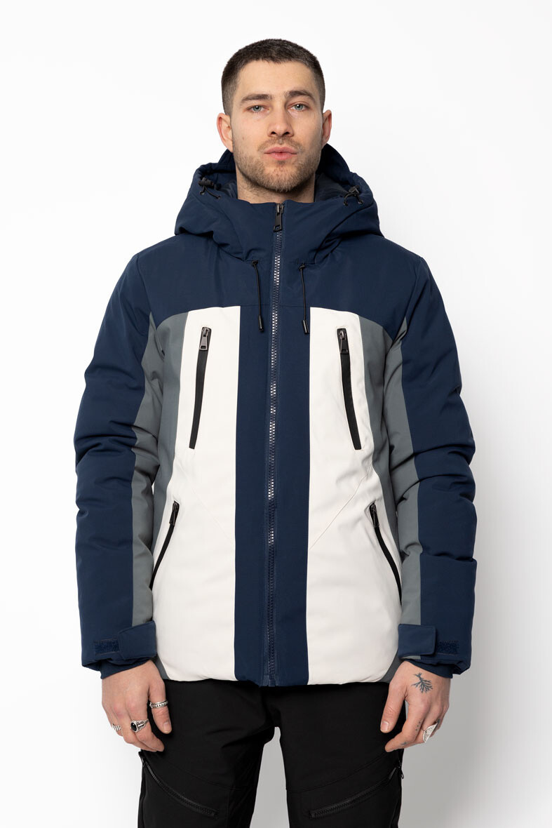 Wholesaler Frilivin - Bi-color hooded parka