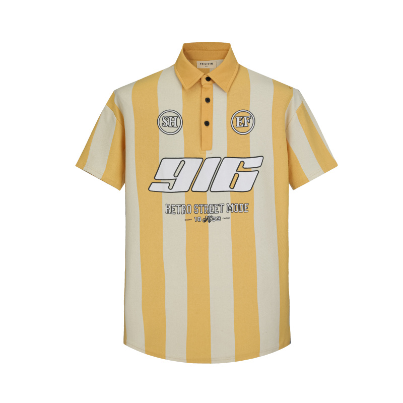 Wholesaler Frilivin - Sporty striped polo shirt