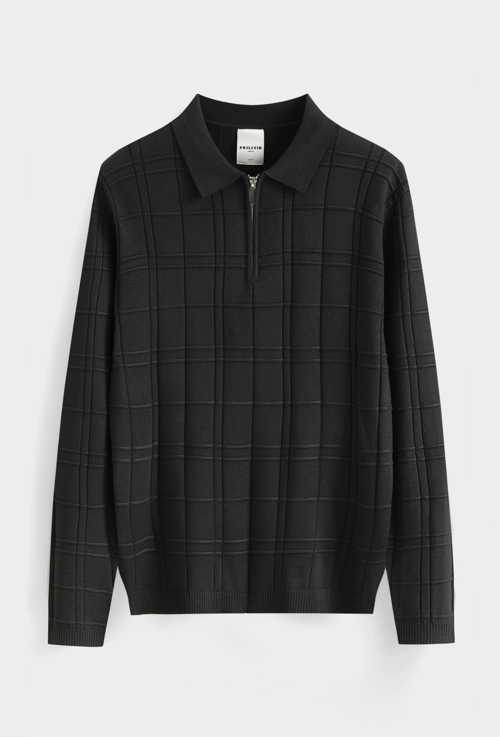 Grossiste Frilivin - Polo Zippé Carreaux