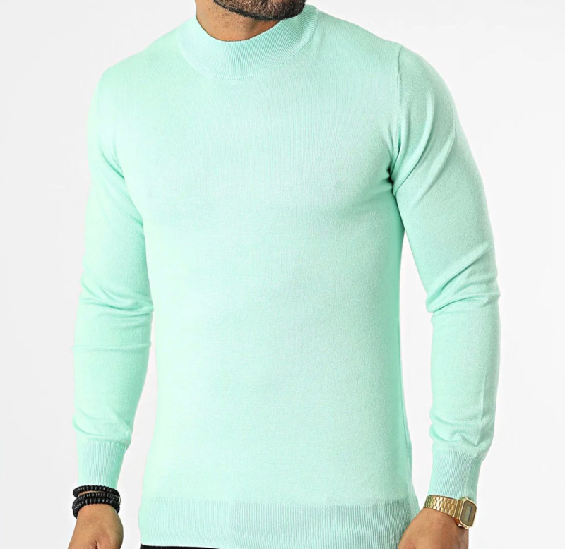 Großhändler Frilivin - Schlichter Pullover mit Stehkragen