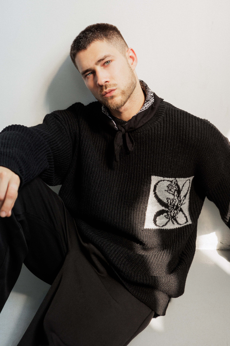 Großhändler Frilivin - Strickpullover mit falscher Taschenoptik