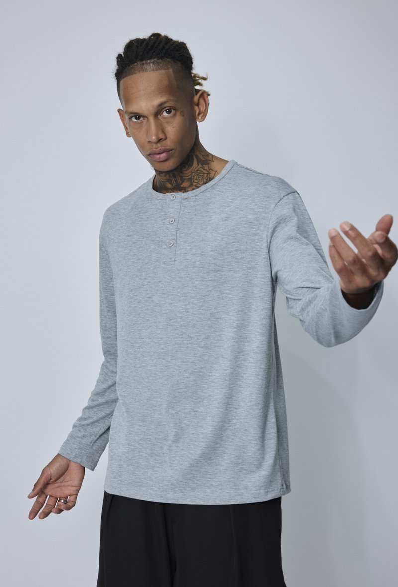 Großhändler Frilivin - Henley-T-Shirt für Herren
