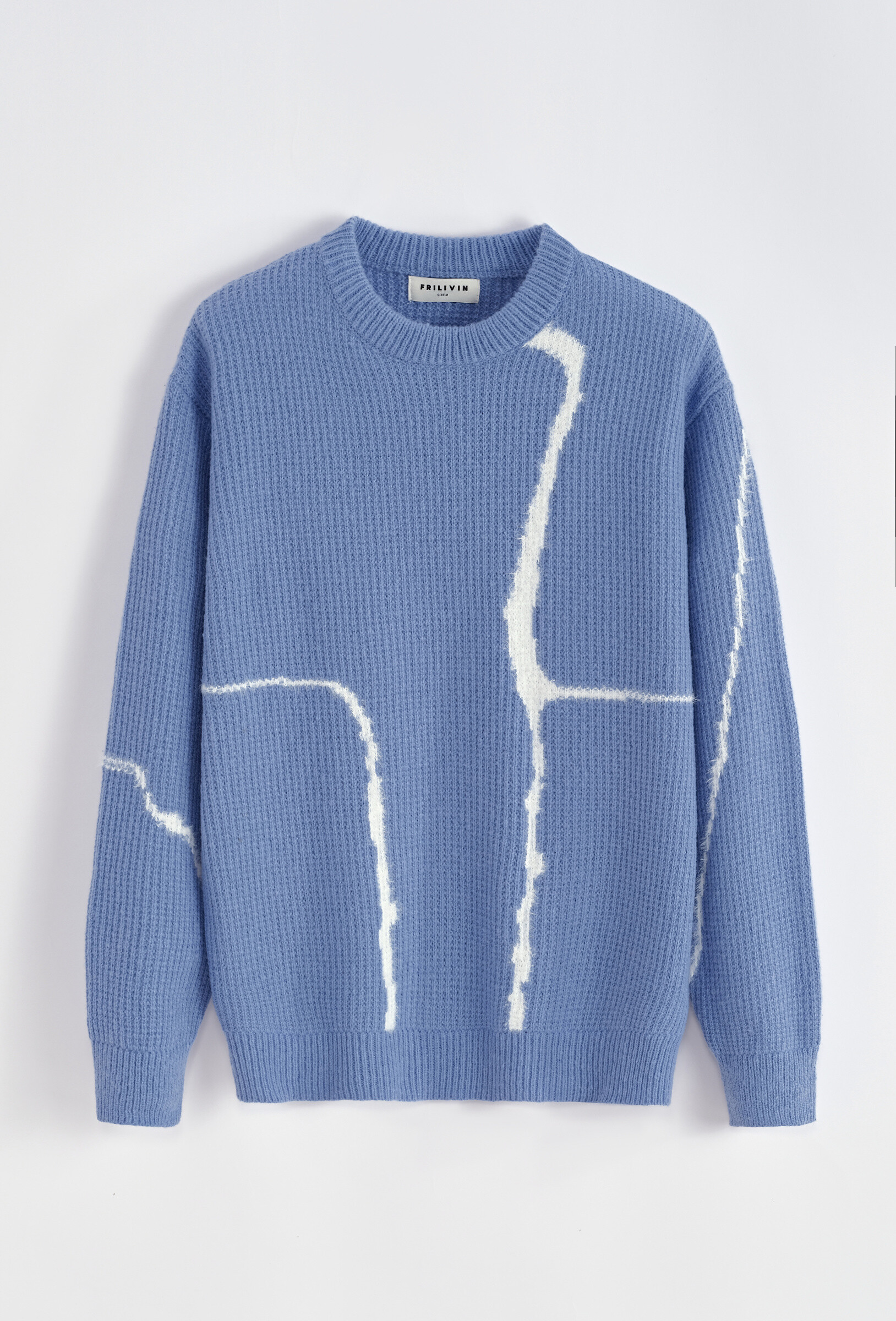 Wholesaler Frilivin - Patterned sweater with a round neck