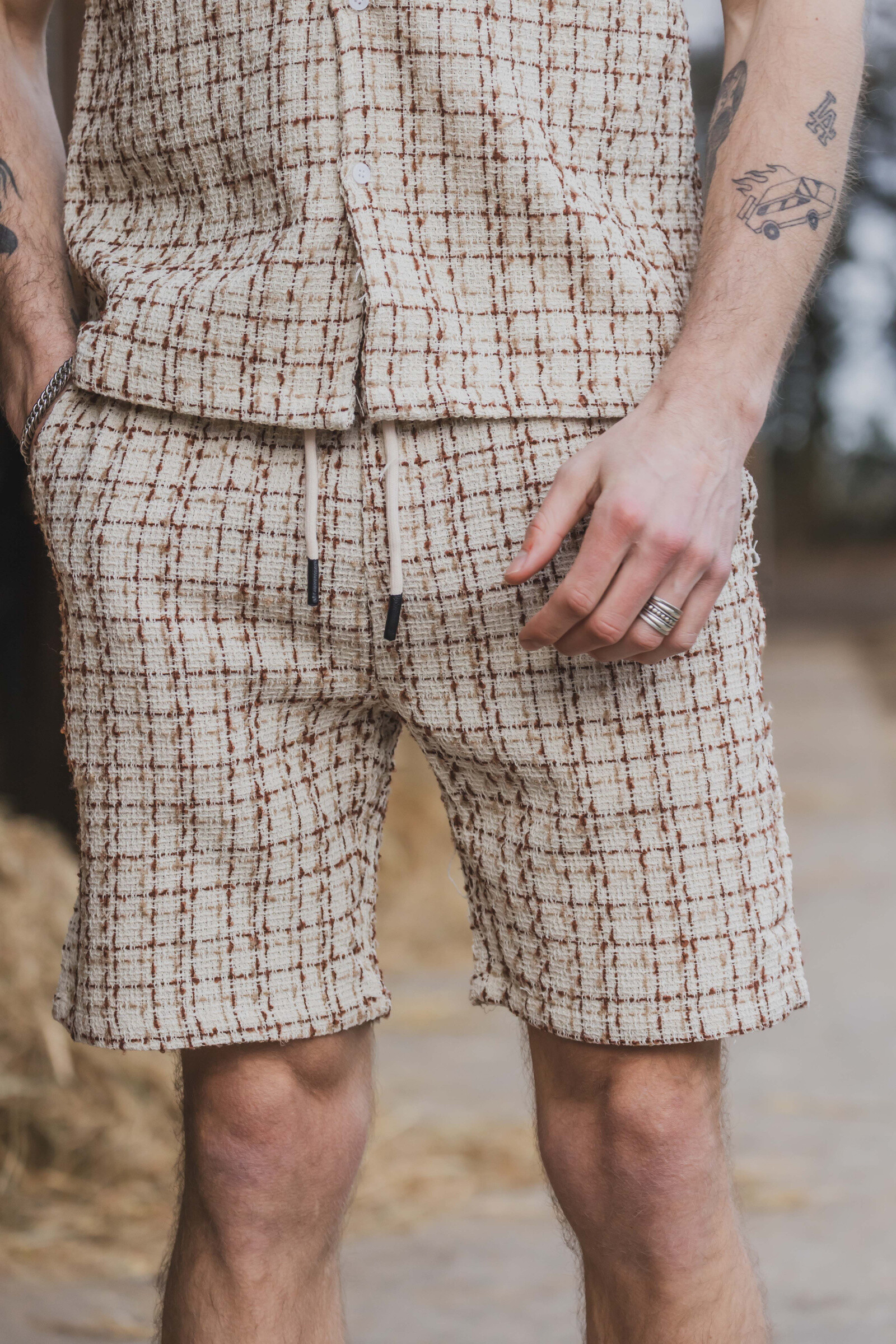 Grossiste Frilivin - Short effet lin