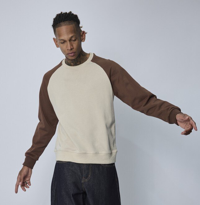 Großhändler Frilivin - Herren Raglan-Sweatshirt