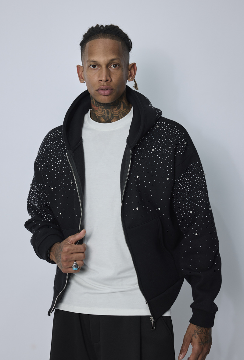 Großhändler Frilivin - Herren-Sweatshirt mit Strass