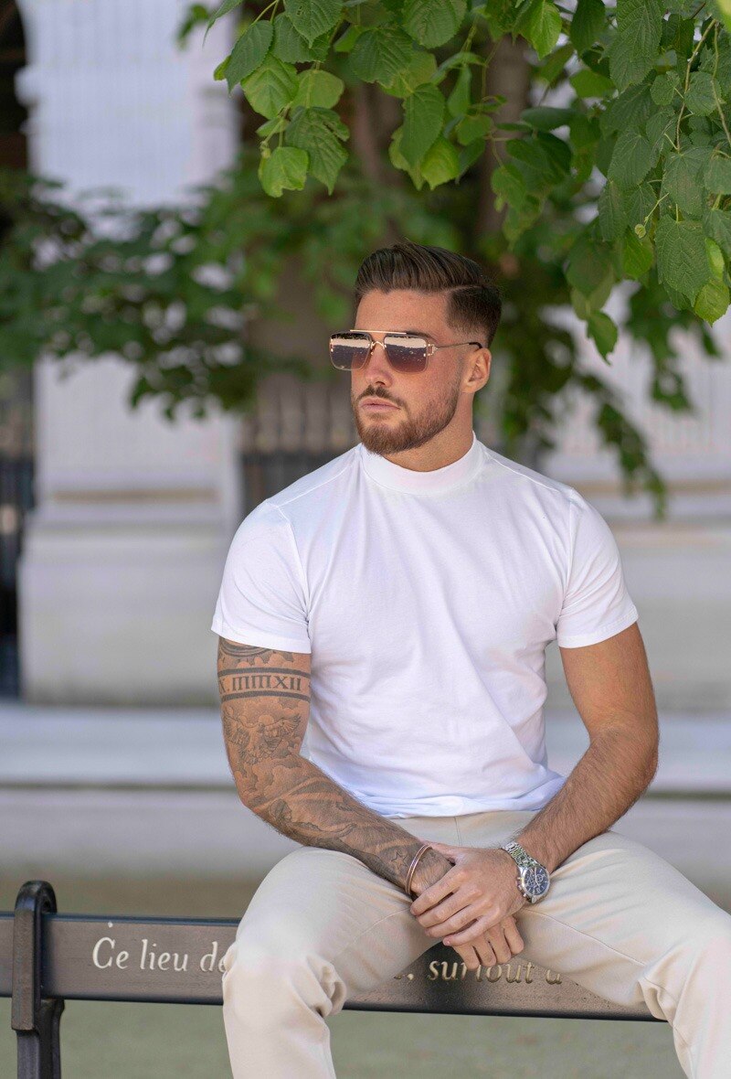 Mayorista Frilivin - Camiseta básica cuello alto