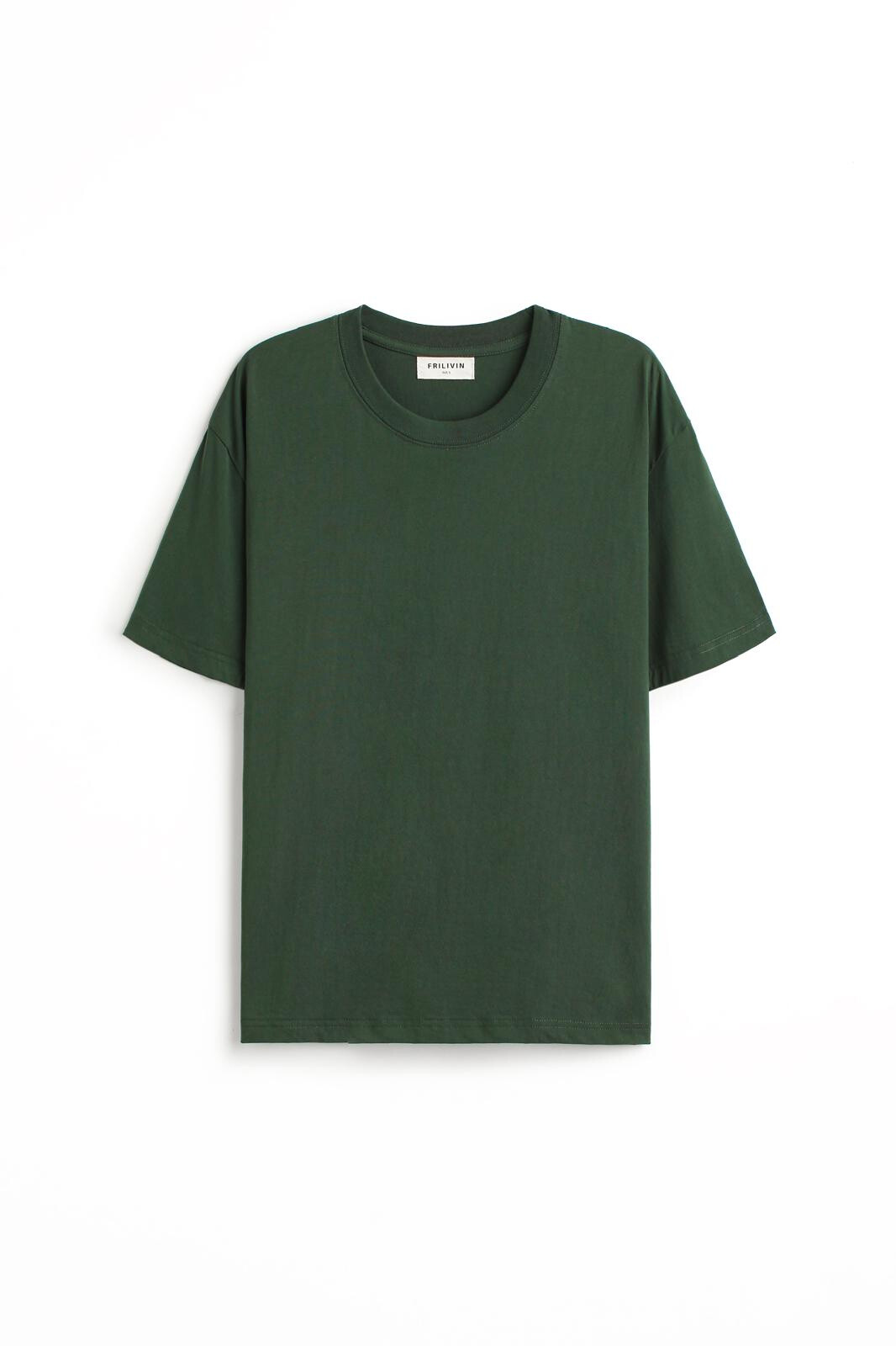 Großhändler Frilivin - Schlichtes T-Shirt mit Rundhalsausschnitt