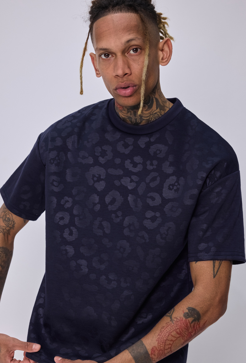 Wholesaler Frilivin - T-shirt with subtle leopard print