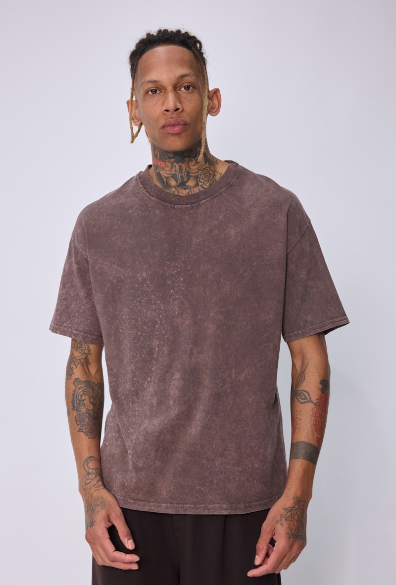 Großhändler Frilivin - T-Shirt mit Waschungseffekt