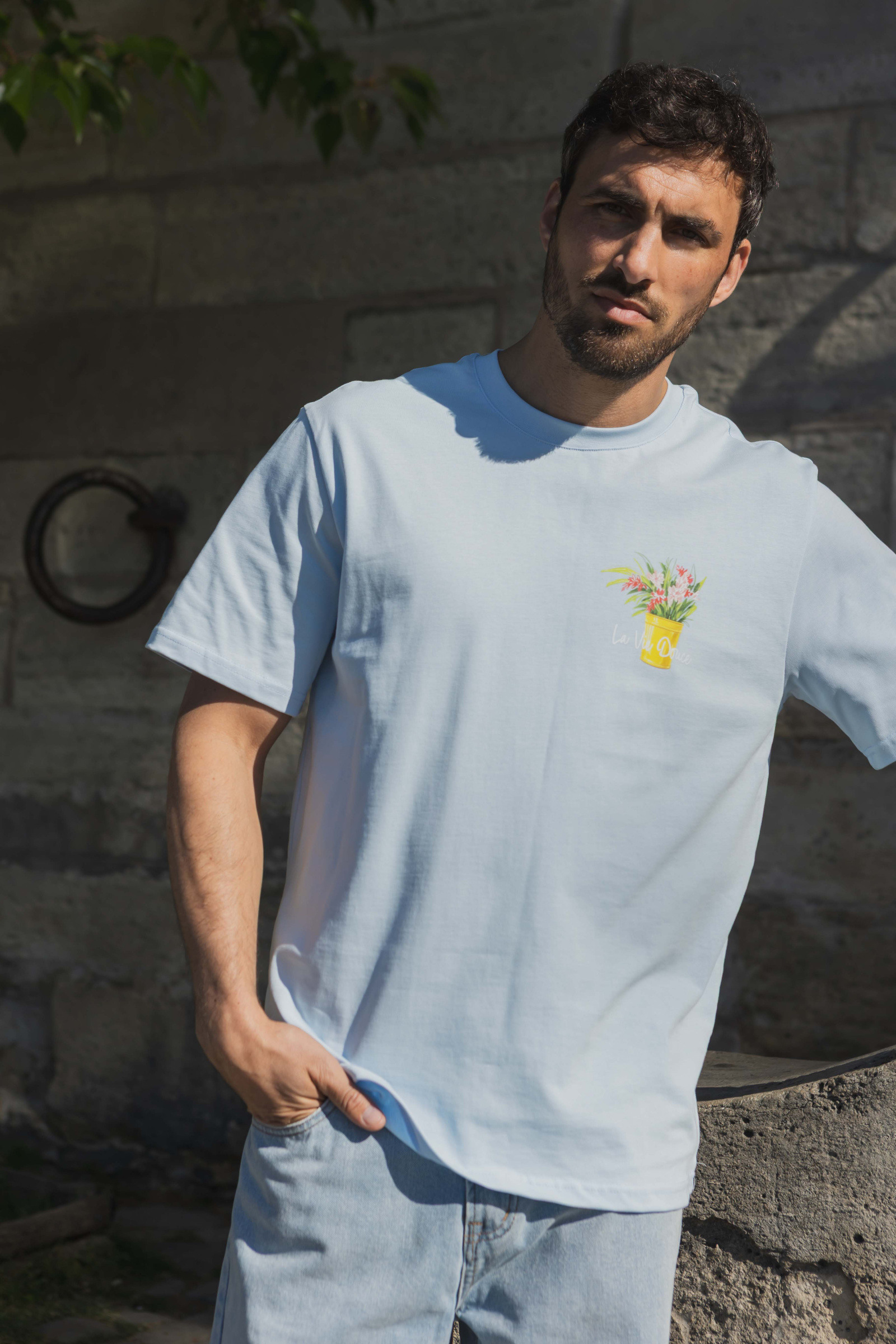 Großhändler Frilivin - Kurzarm-T-Shirt mit Print