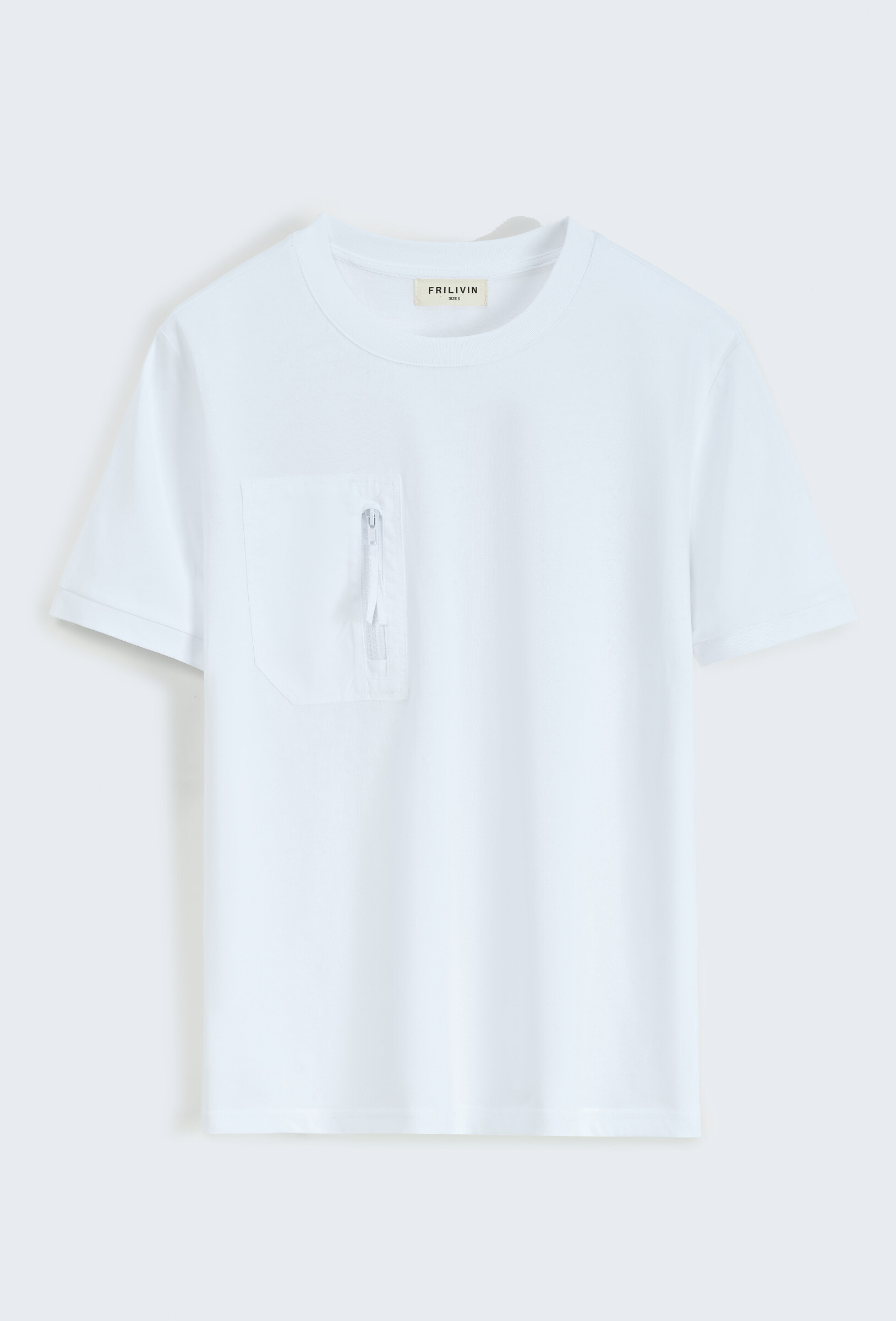 Grossiste Frilivin - T-shirt uni