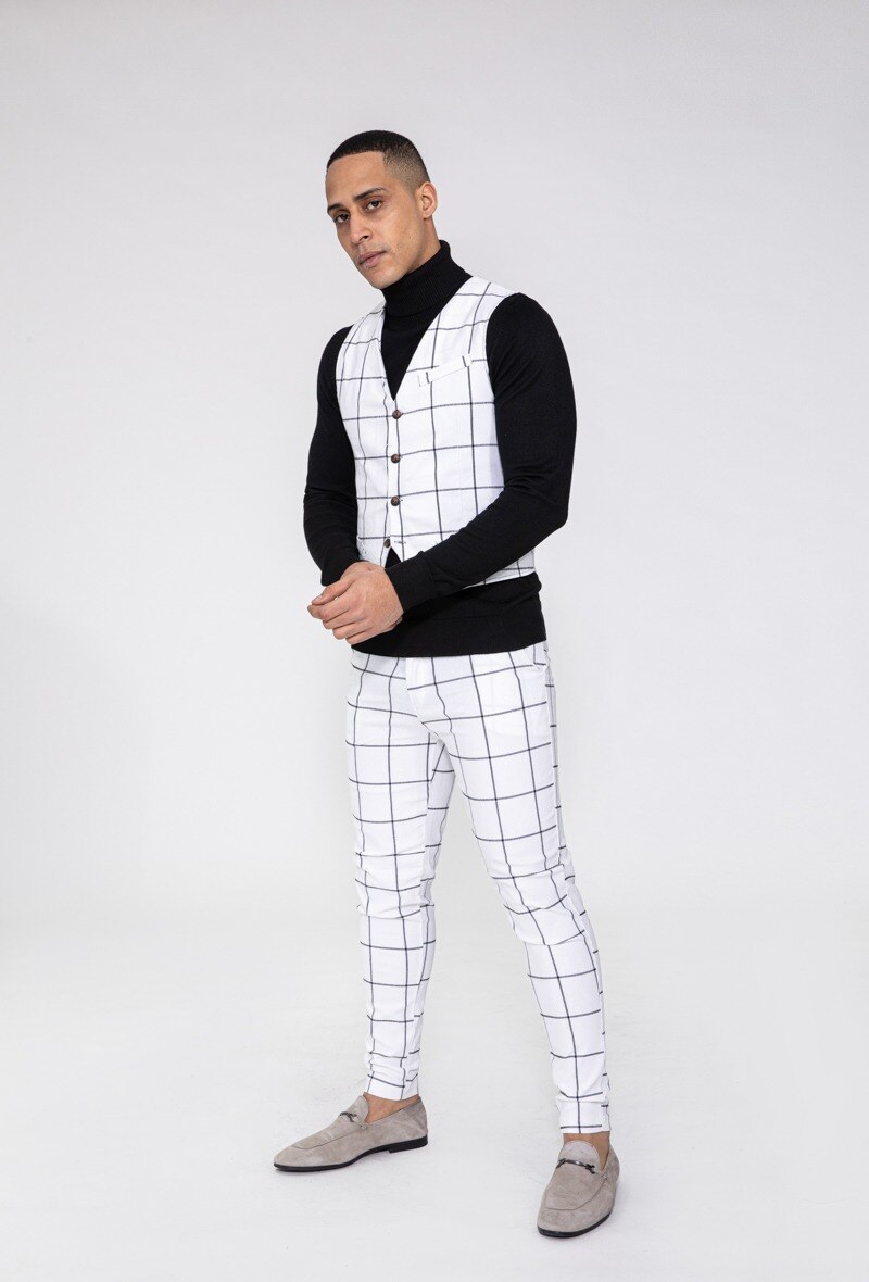 Wholesaler Frilivin - Gilet à carreaux