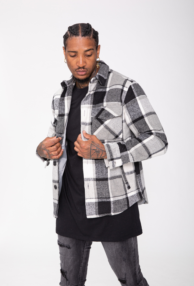 Grossista Frilivin - Camicia a quadri in lana