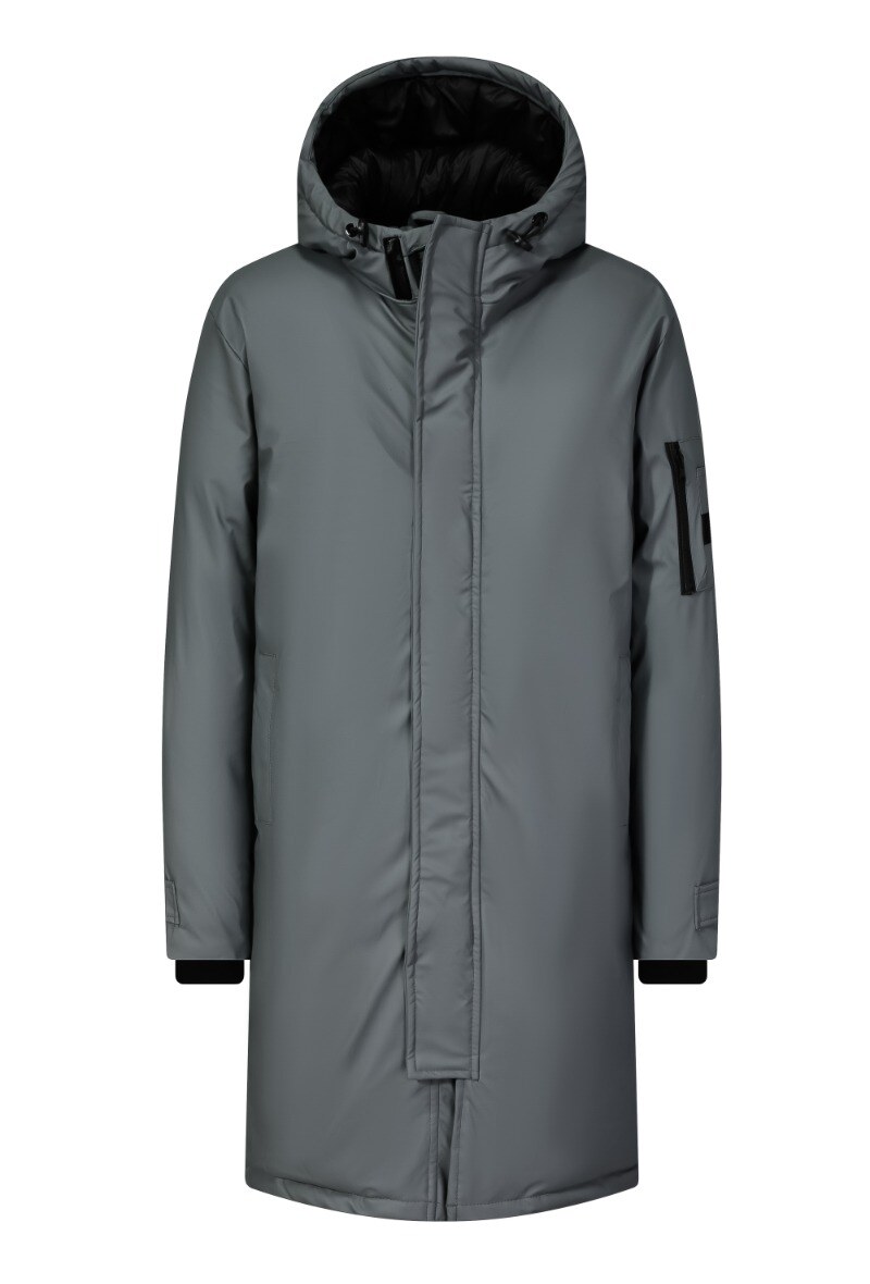 Grossiste Frilivin - Veste parka mi-longue à capuche