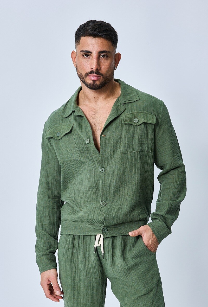 Grossiste Frilivin - Veste légère en gaze de coton