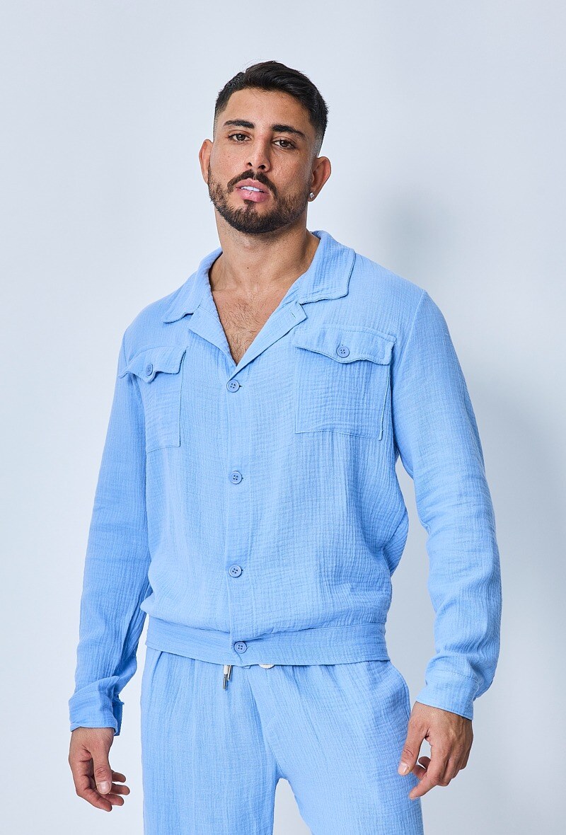 Grossiste Frilivin - Veste légère en gaze de coton