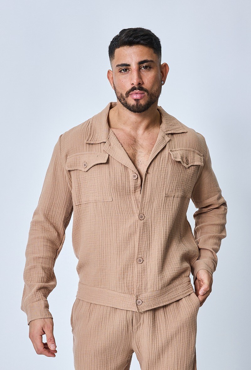Grossiste Frilivin - Veste légère en gaze de coton