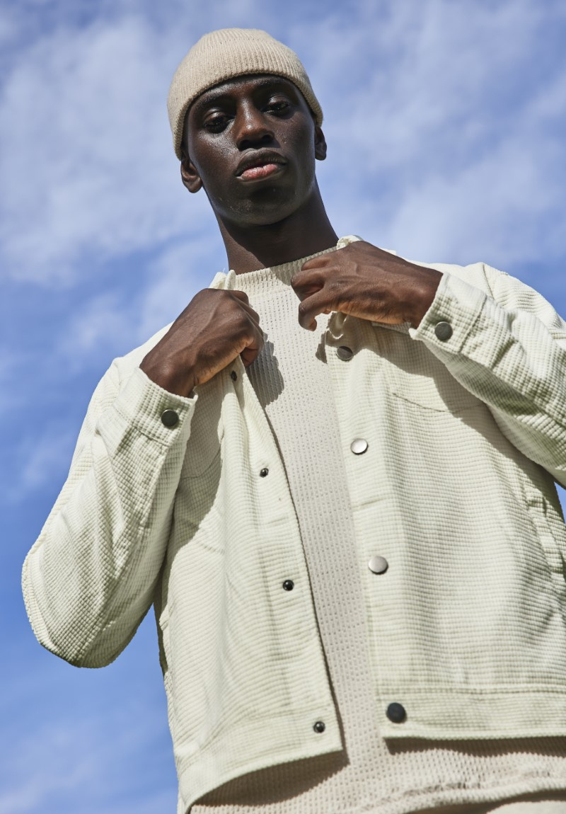Wholesaler Frilivin - Plain embossed overshirt