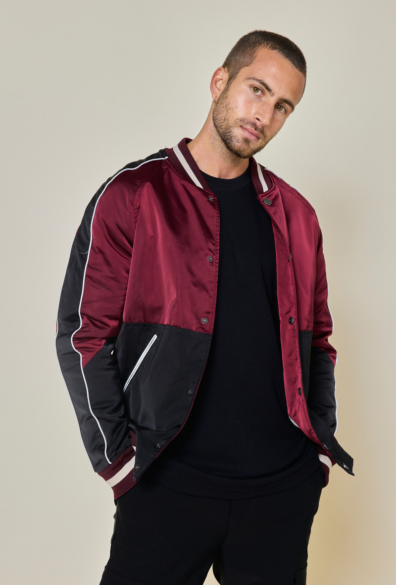 Wholesaler Frilivin - Two-tone bomber jacket