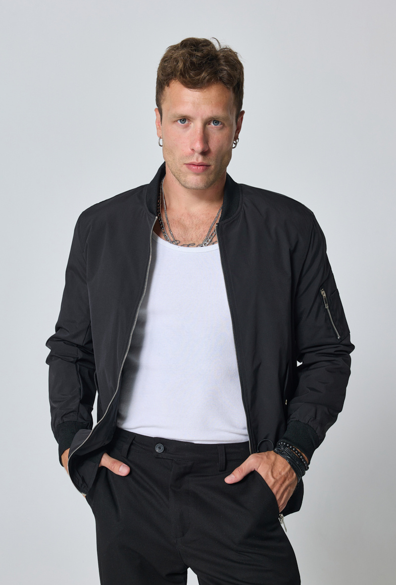 Wholesaler Frilivin - Bomber jacket with lapel collar