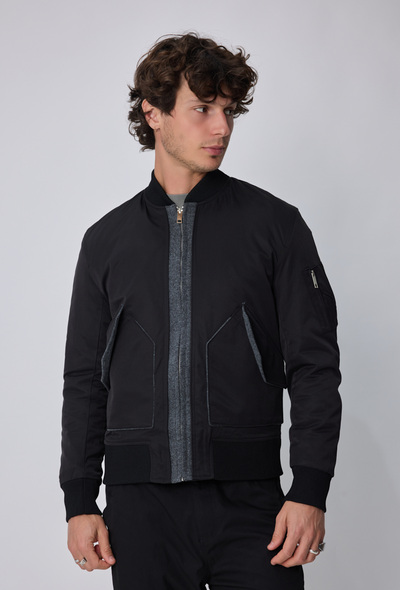 Großhändler Frilivin - Moderne Bomberjacke. Großhändler Frilivin - Moderne Bomberjacke.