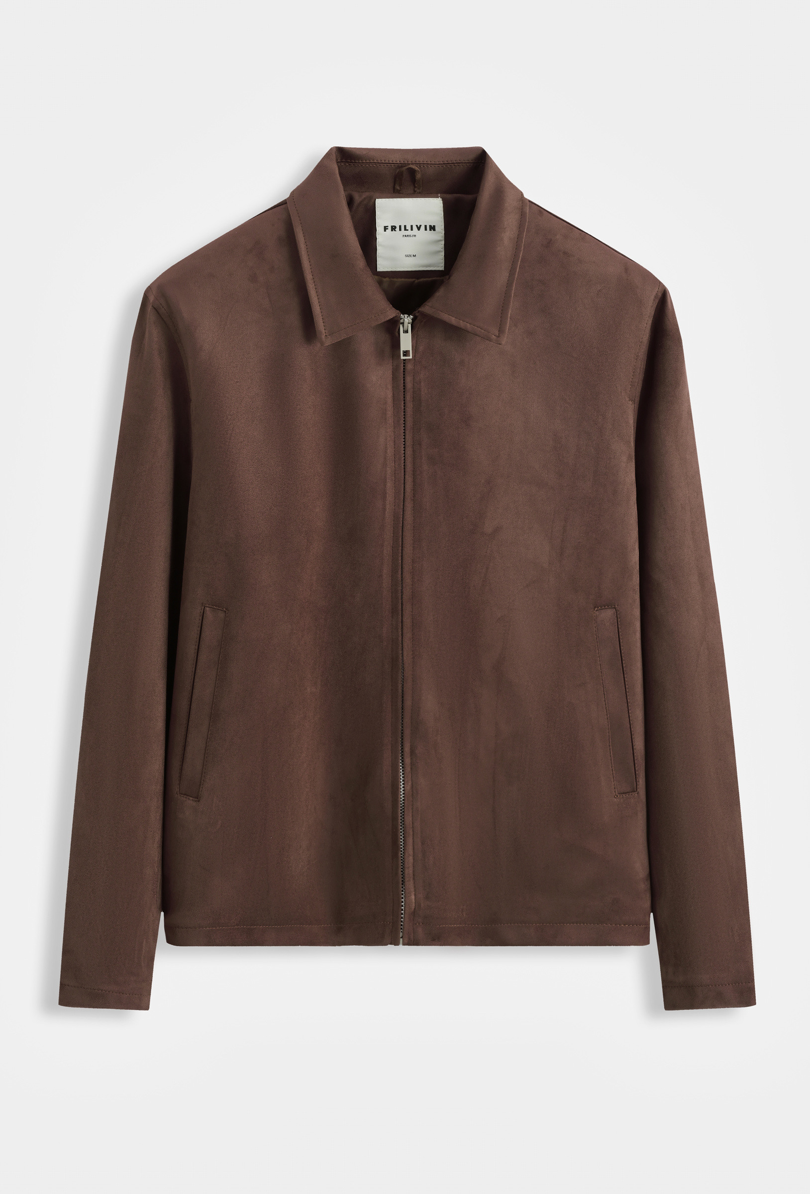 Mayorista Frilivin - Chaqueta Minimalista de Imitación de Gamuza – Elegancia y Simplicidad