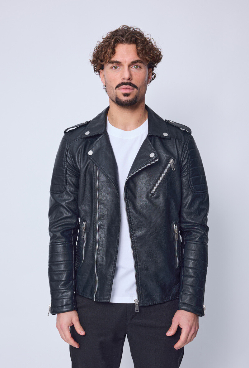 Wholesaler Frilivin - Imitation leather jacket