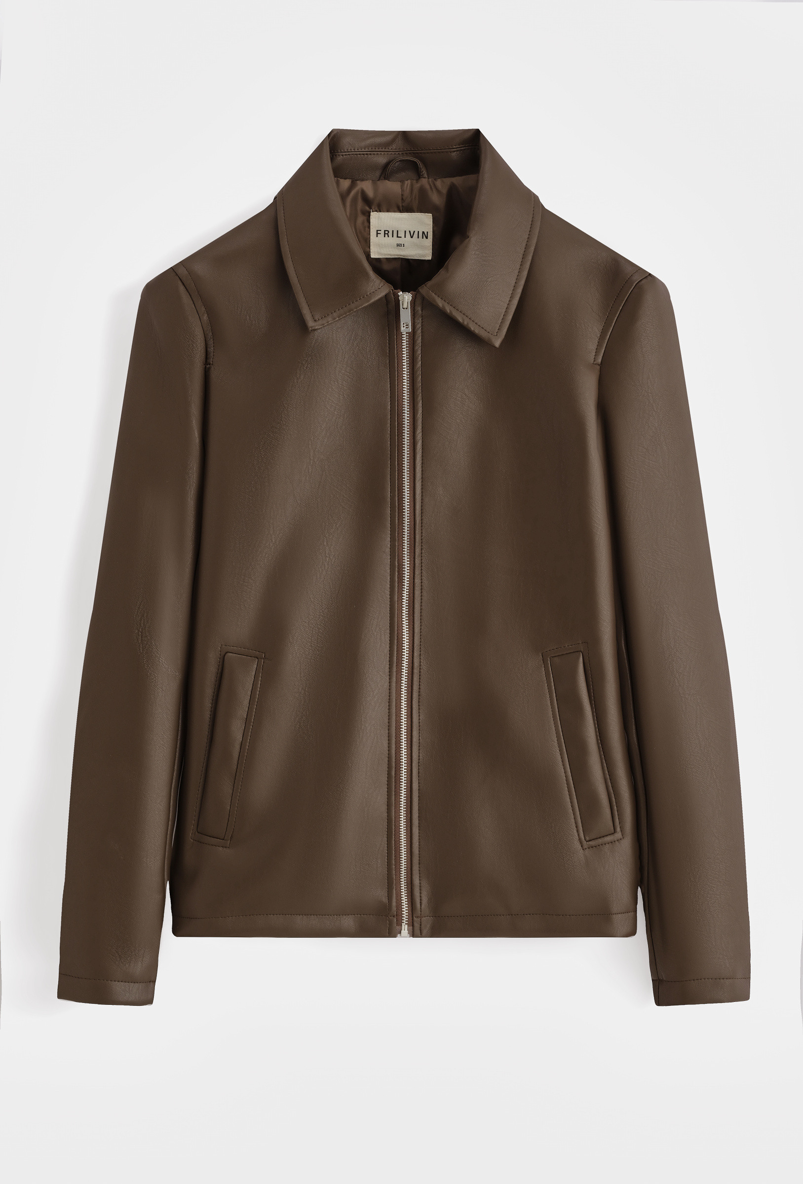 Großhändler Frilivin - Basic Kunstlederjacke