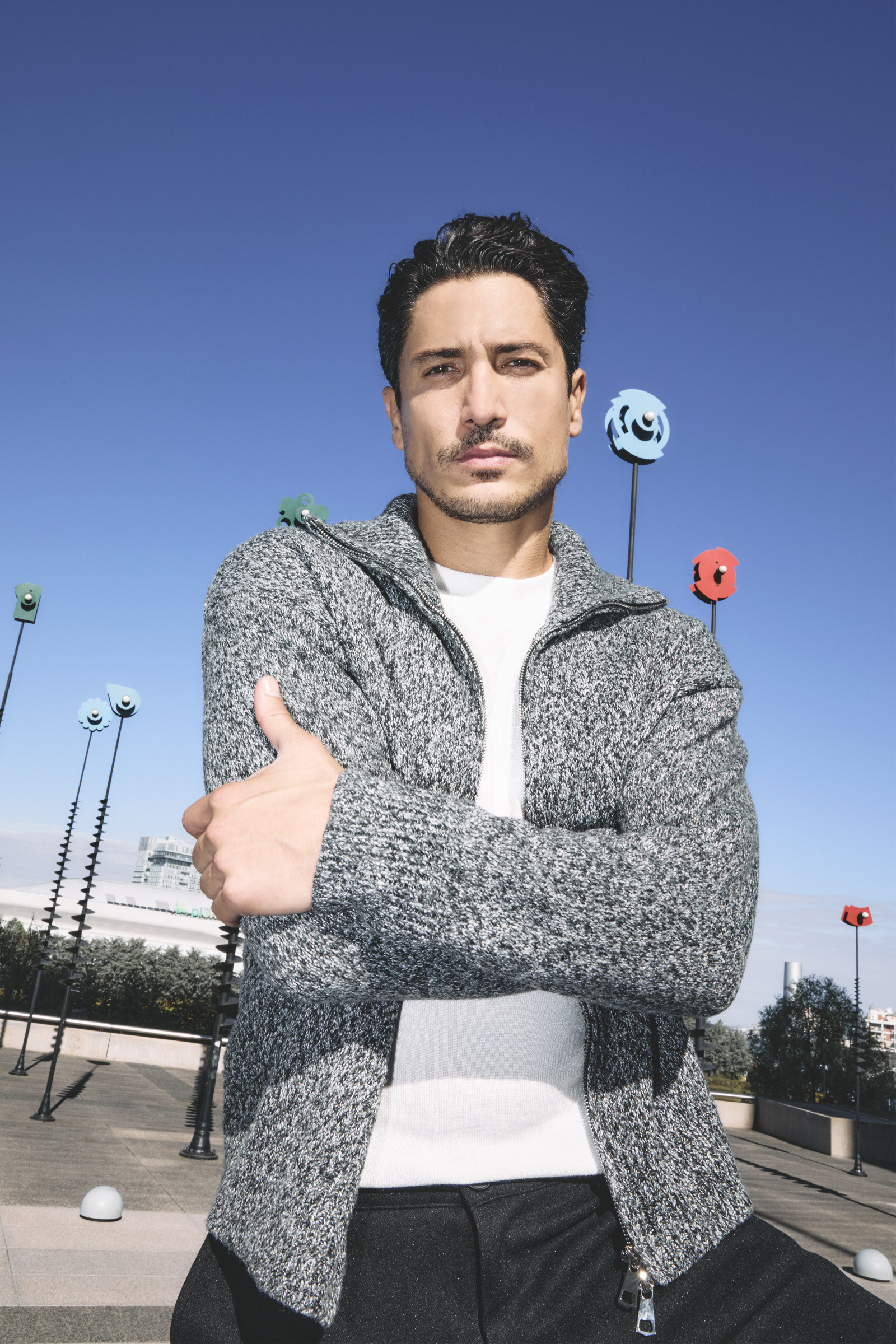 Großhändler Frilivin - Gestrickte Zip-Cardigan