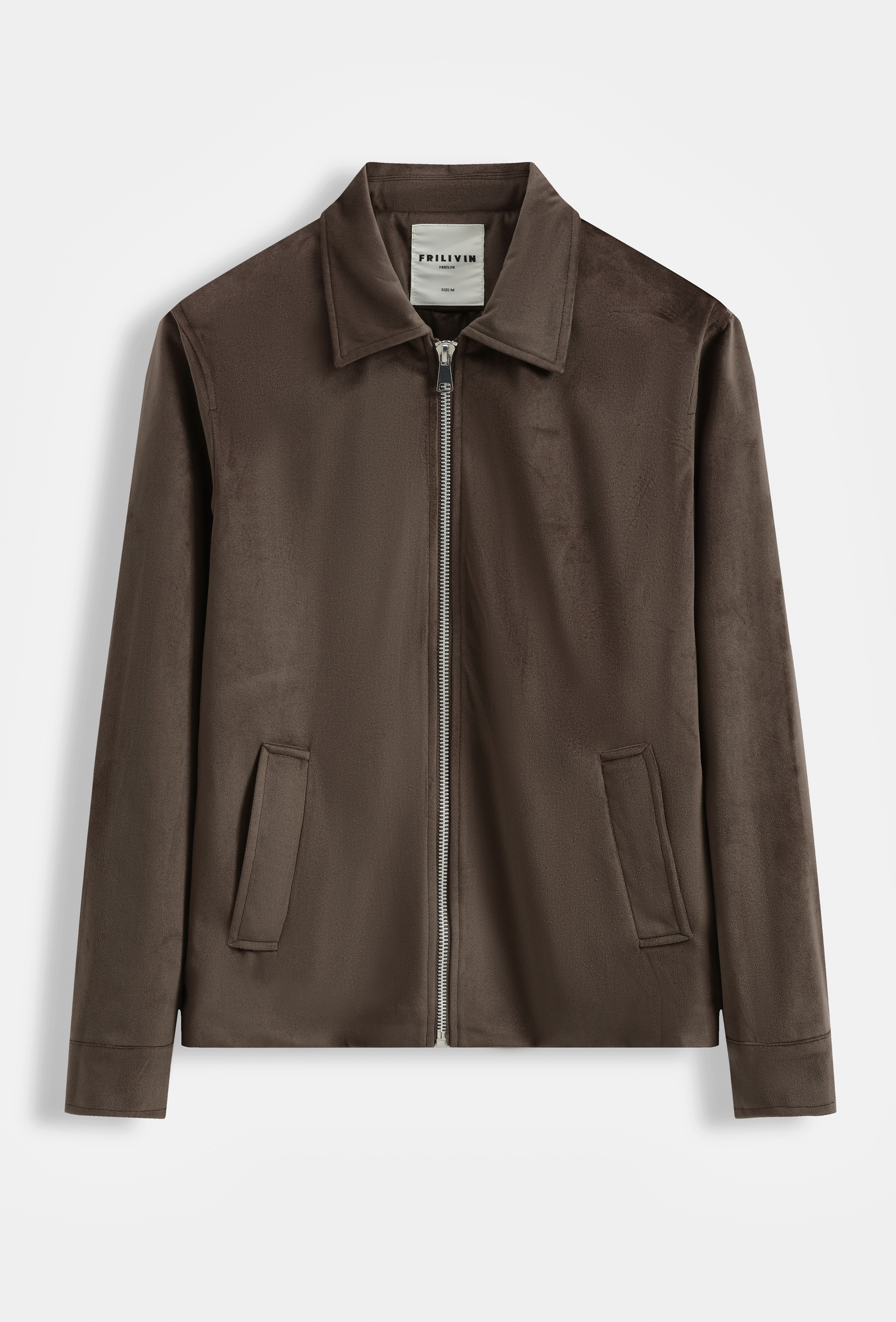Wholesaler Frilivin - Velvet-effect jacket
