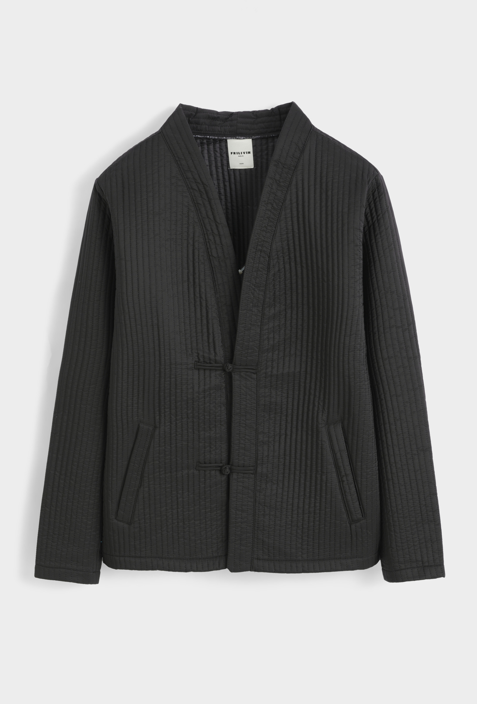 Großhändler Frilivin - Jacke, gesteppt, Verschlüsse.