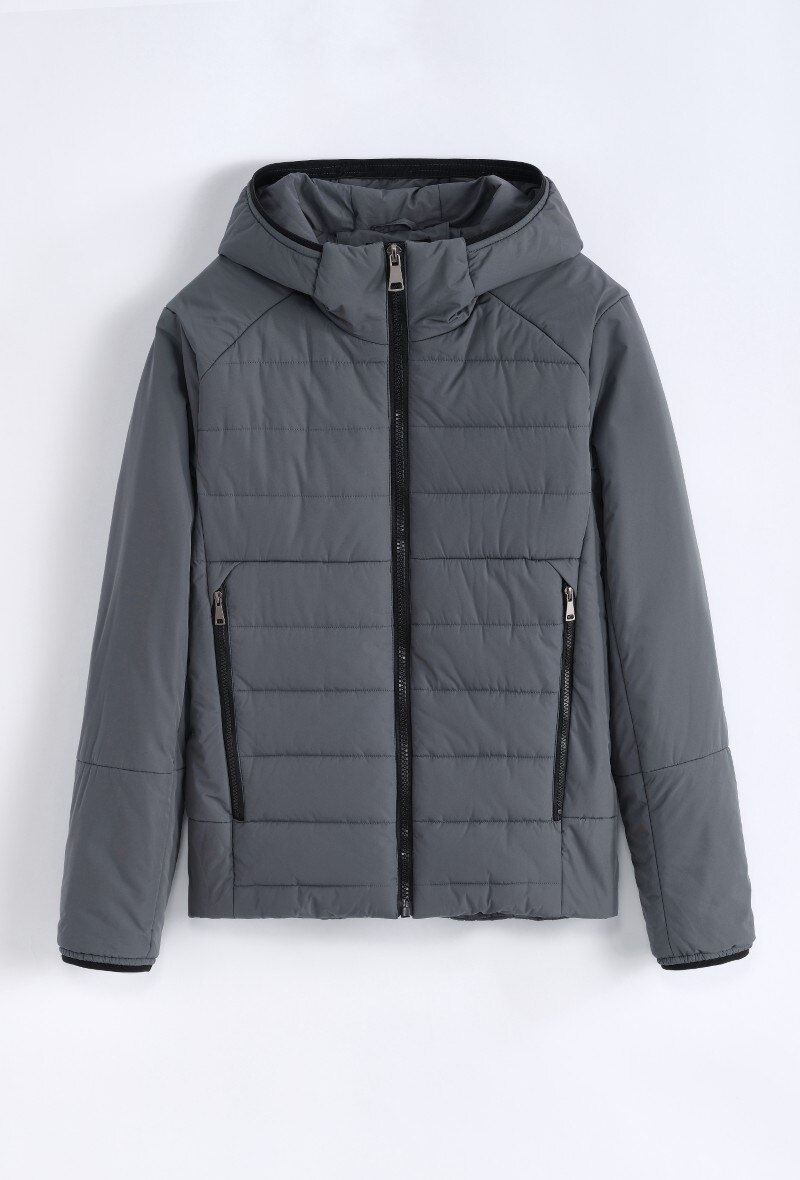 Wholesaler Frilivin - Solid color hooded jacket