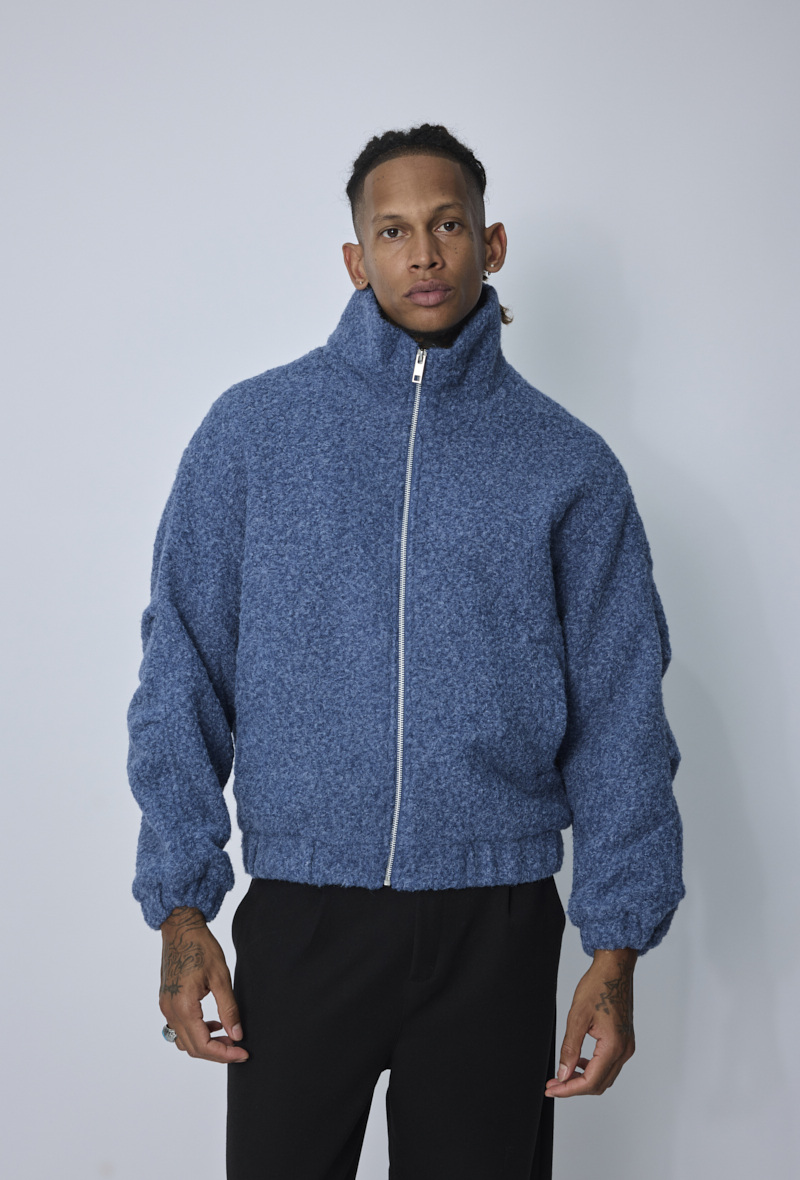 Großhändler Frilivin - Herren Bouclé Jacke