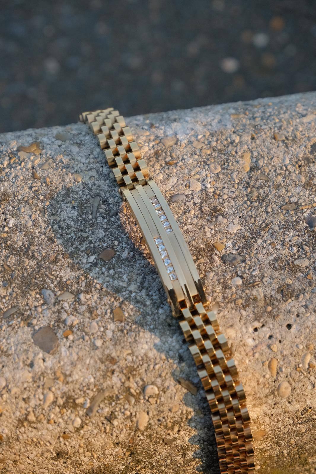 Großhändler Giorgio & Dario - Herrenarmband aus Edelstahl