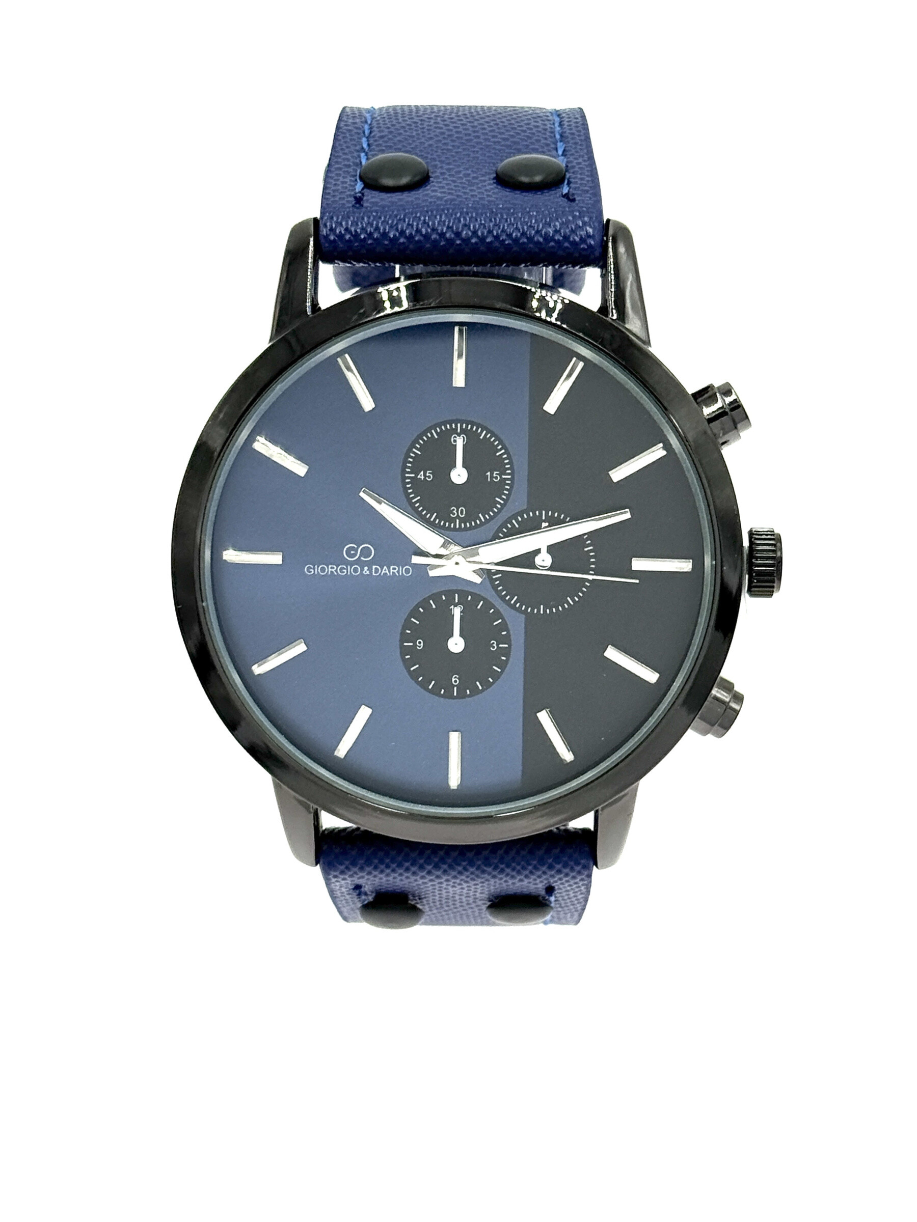Wholesaler Giorgio & Dario - G&D men's trendy watch with faux leather strap