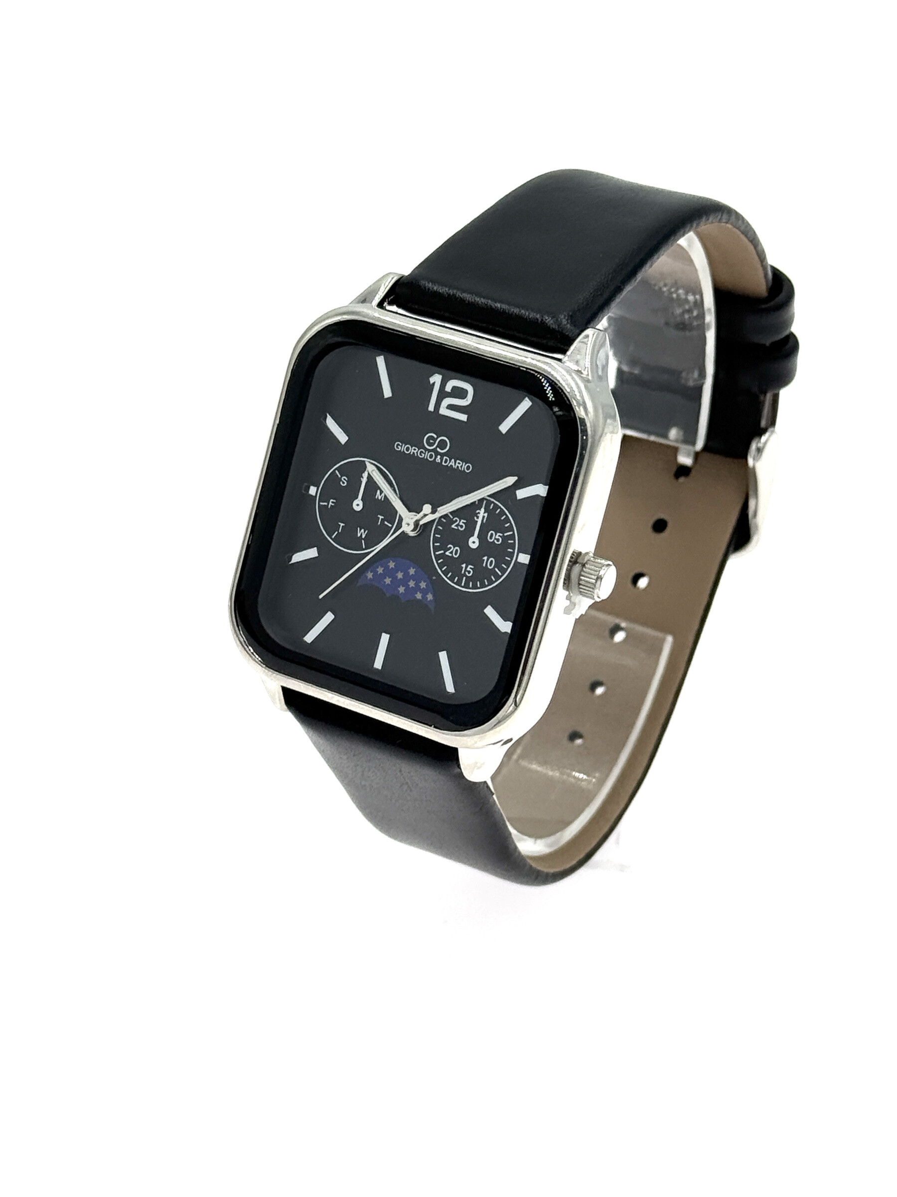 Wholesaler Giorgio & Dario - G&D men's trendy watch with faux leather strap