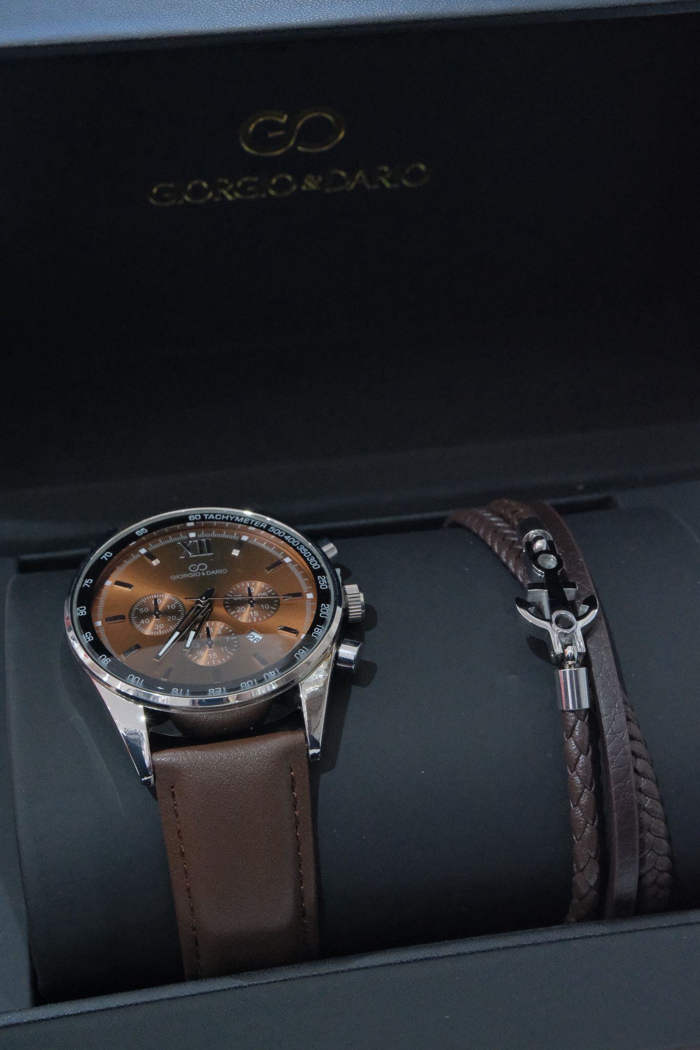 Grossiste Giorgio & Dario - COFFRET CADEAU HOMME GIORGIO&DARIO