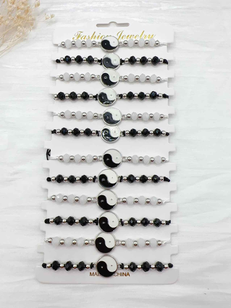 Wholesaler H&T Bijoux - Adjustable fabric bracelet