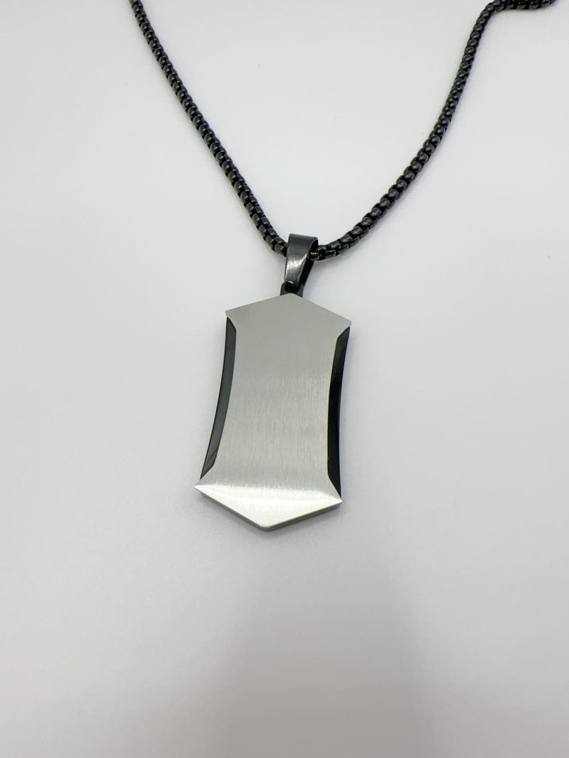 Grossiste H&T Bijoux - Collier acier homme