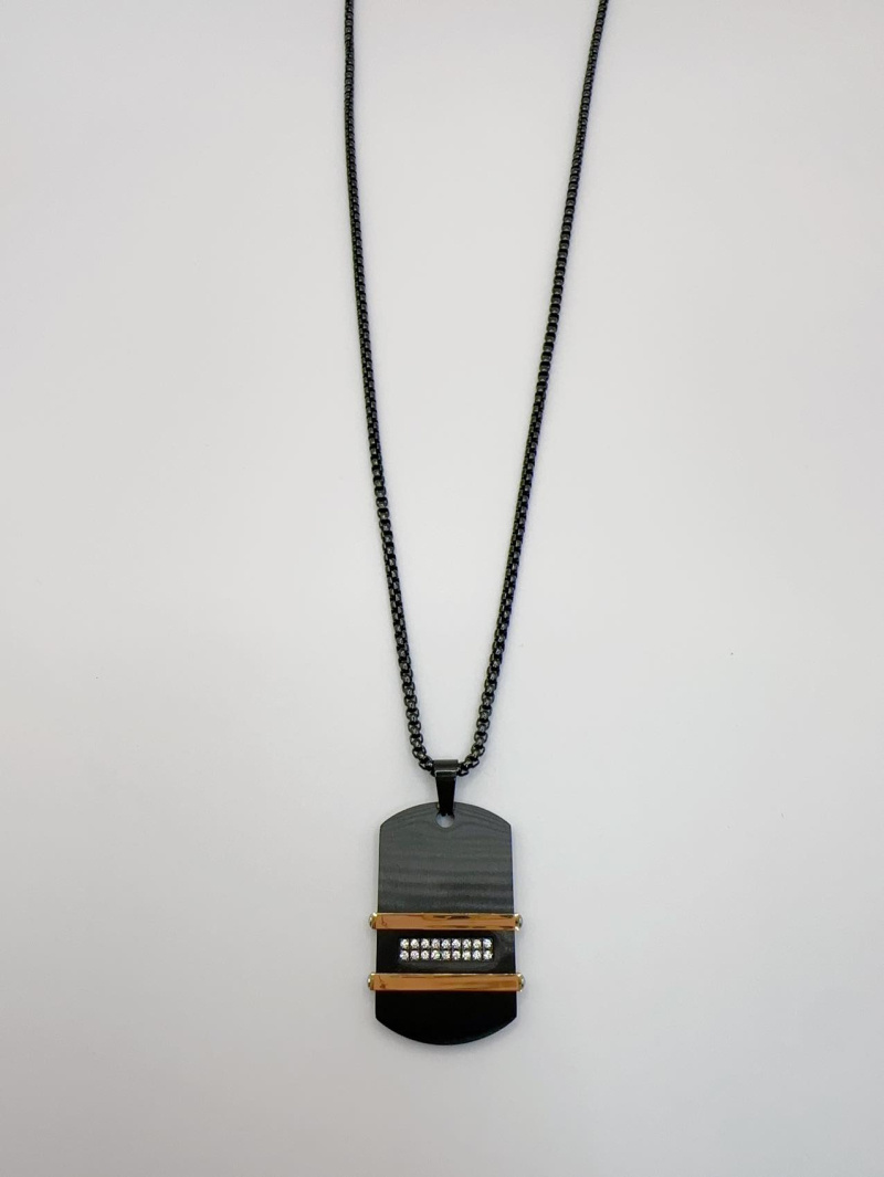 Wholesaler H&T Bijoux - Men's steel necklace