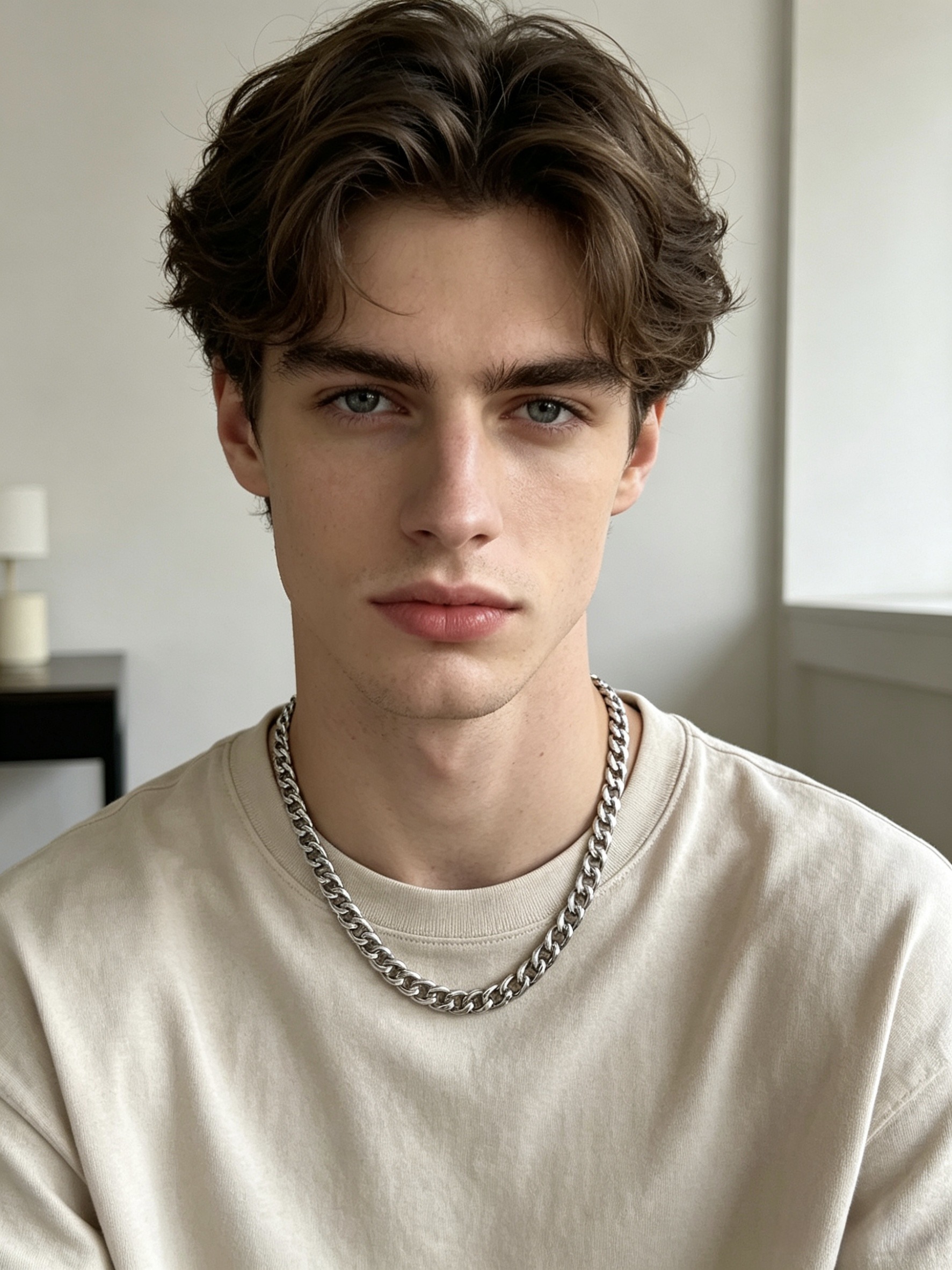Großhändler HANA BIJOUX - Herren Halskette aus Stahl
