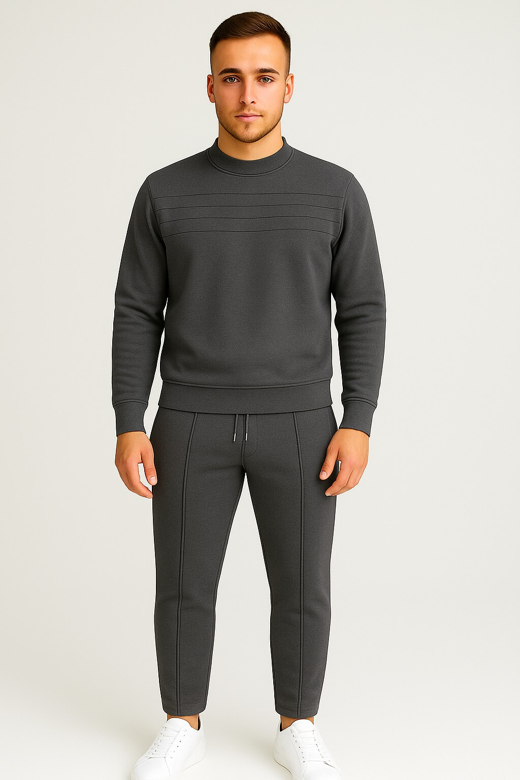 Grossiste HB TEXTILE - Ensemble homme JOGGING deux pièces