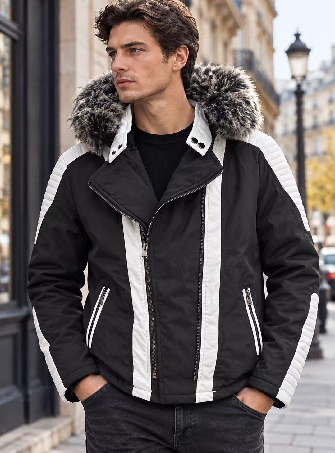 Großhändler HF - Herren-Daunenjacke