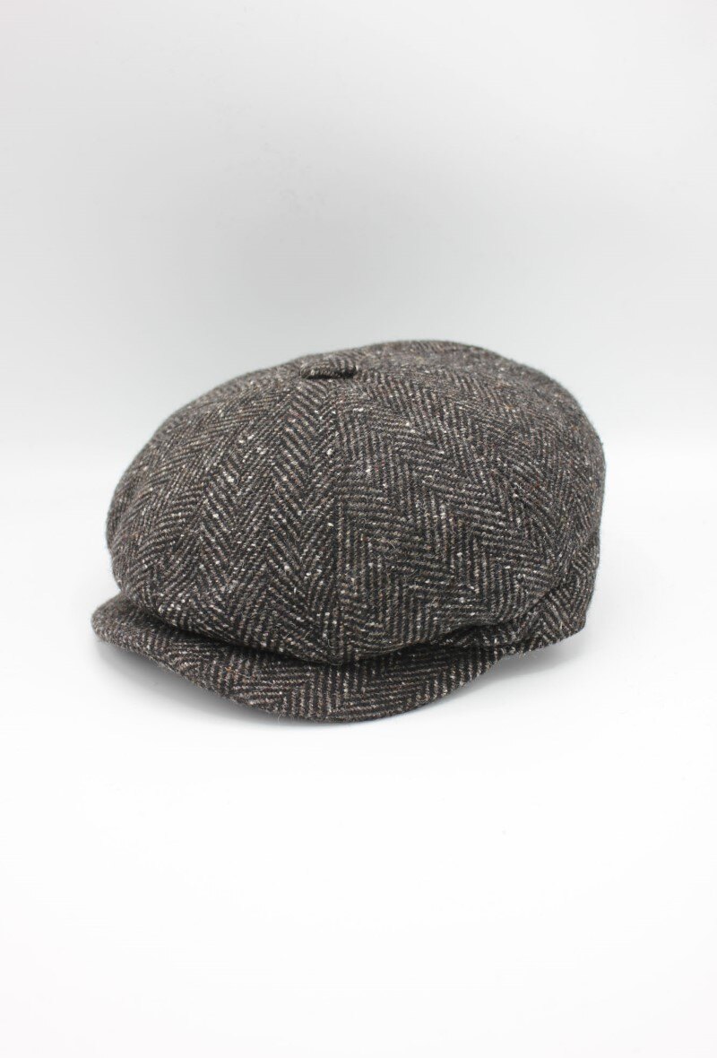 Wholesaler Hologramme Paris - Italian Newsboy Cap in wool blend