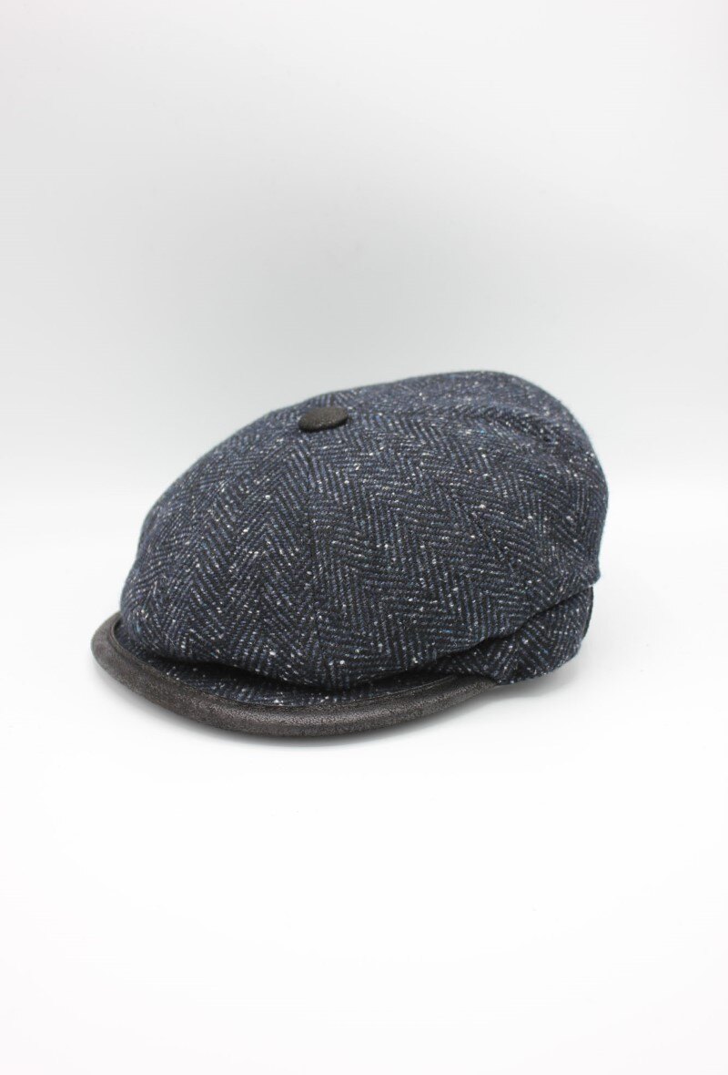 Wholesaler Hologramme Paris - Italian Newsboy Cap in wool blend
